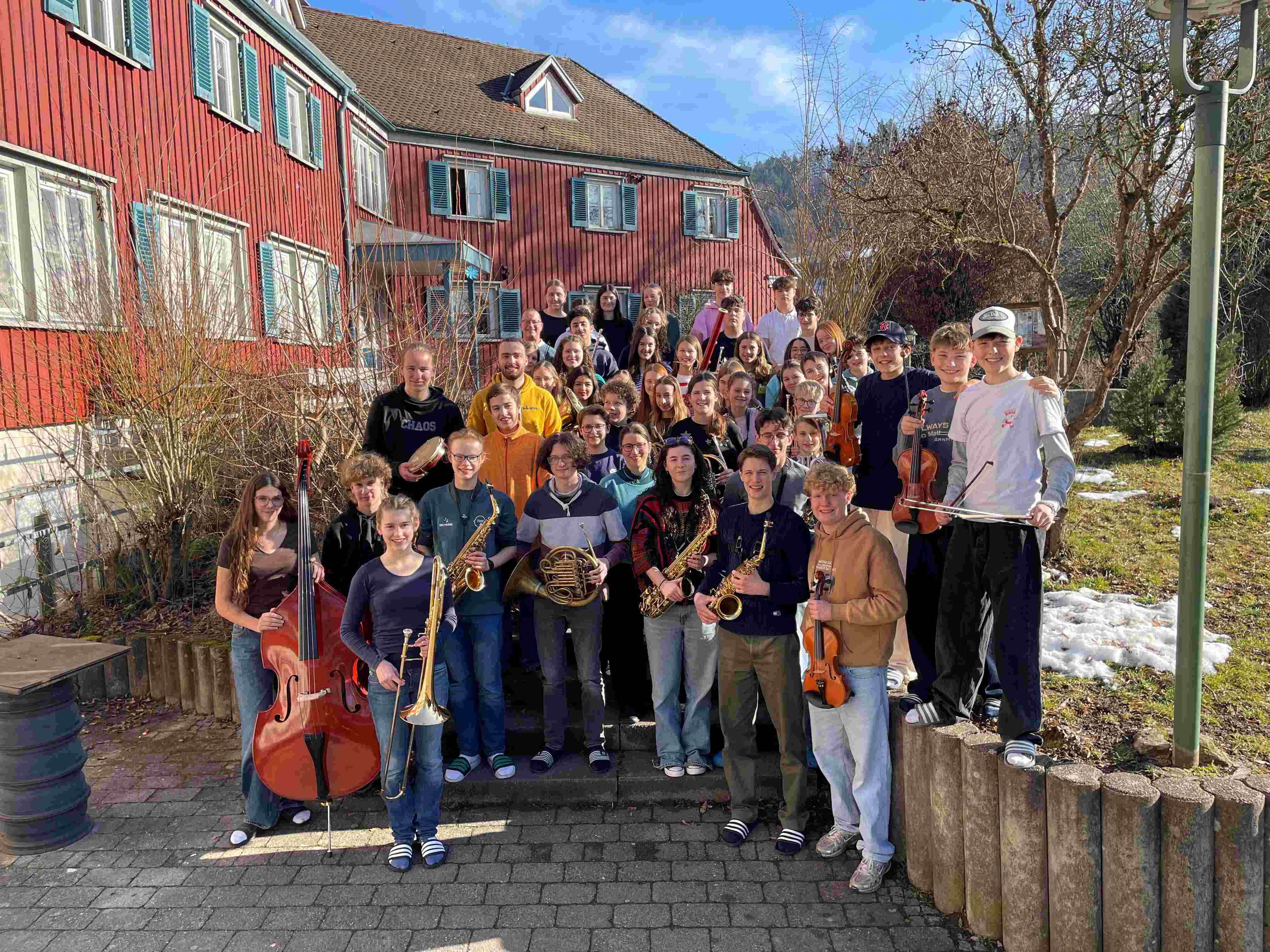 Orchesterfreizeit 2026 Treppe